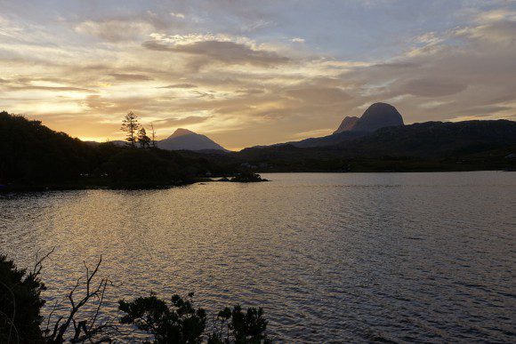 Auf zum Suilven - Start in der Früh