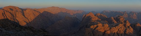 Die Berge im Sinai sind schon beeindruckend