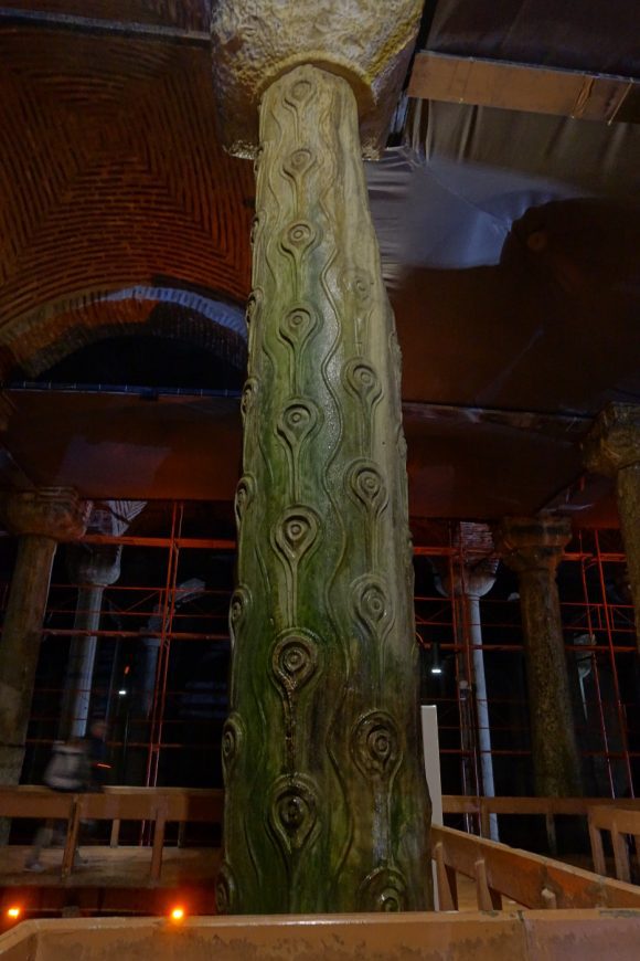Hen's Eye - Säule in der Yerebatan-Zisterne