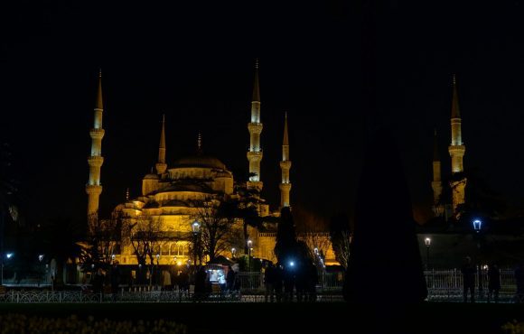 Blaue Moschee oder Sultan-Ahmed-Moschee